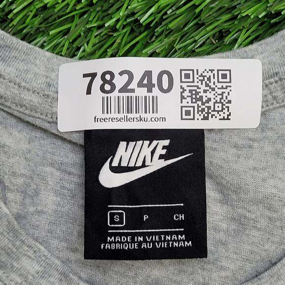 NIKE Tank-Top Small 17x25 Gray Center-Check - Picture 8 of 12